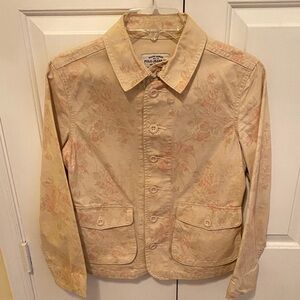 Ralph Lauren Floral Print Jean Jacket